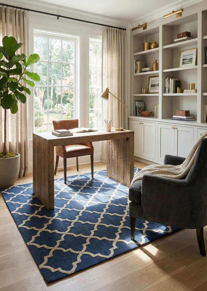 5' 1 x 8' Luna Wool Rug