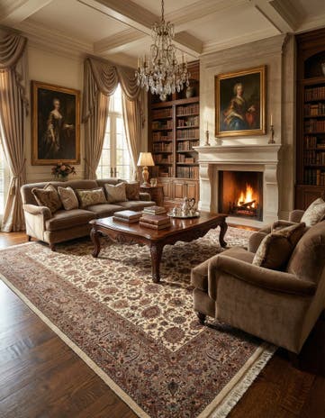 11' 6 x 16' 6 Tabriz Rug