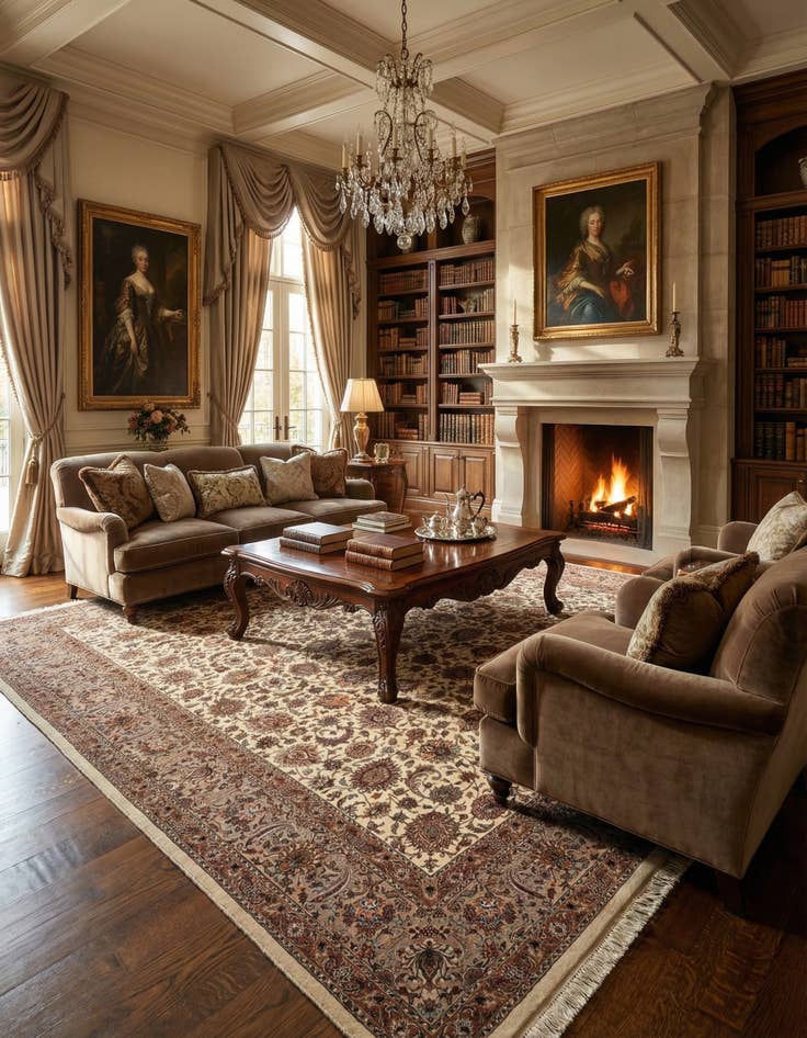 Detail image of 11' 6 x 16' 6 Tabriz Rug