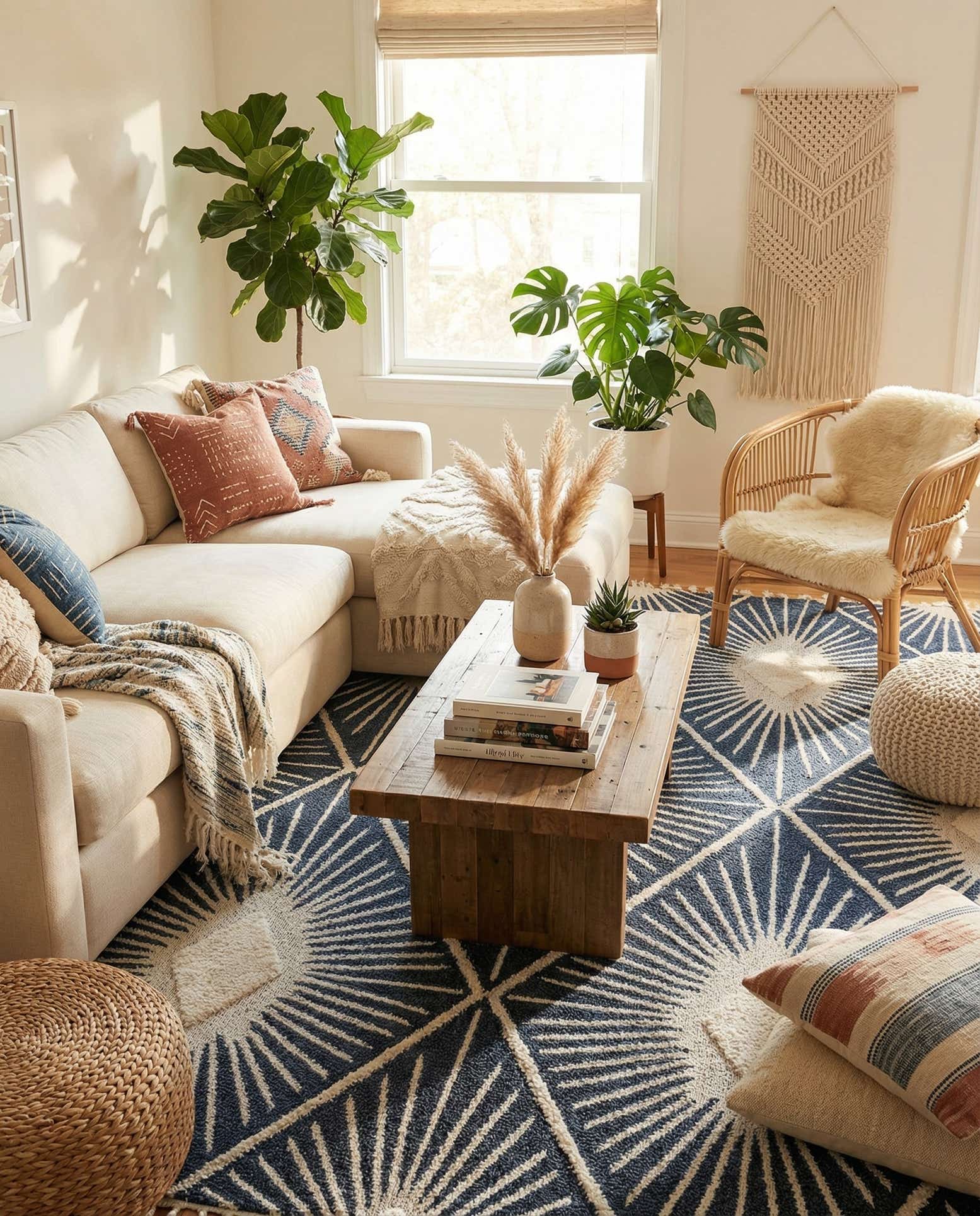 9' x 12' Boho Rug