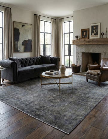 8' 1 x 11' 3 Hand Knotted Ultra Vintage Persian Wool Rug
