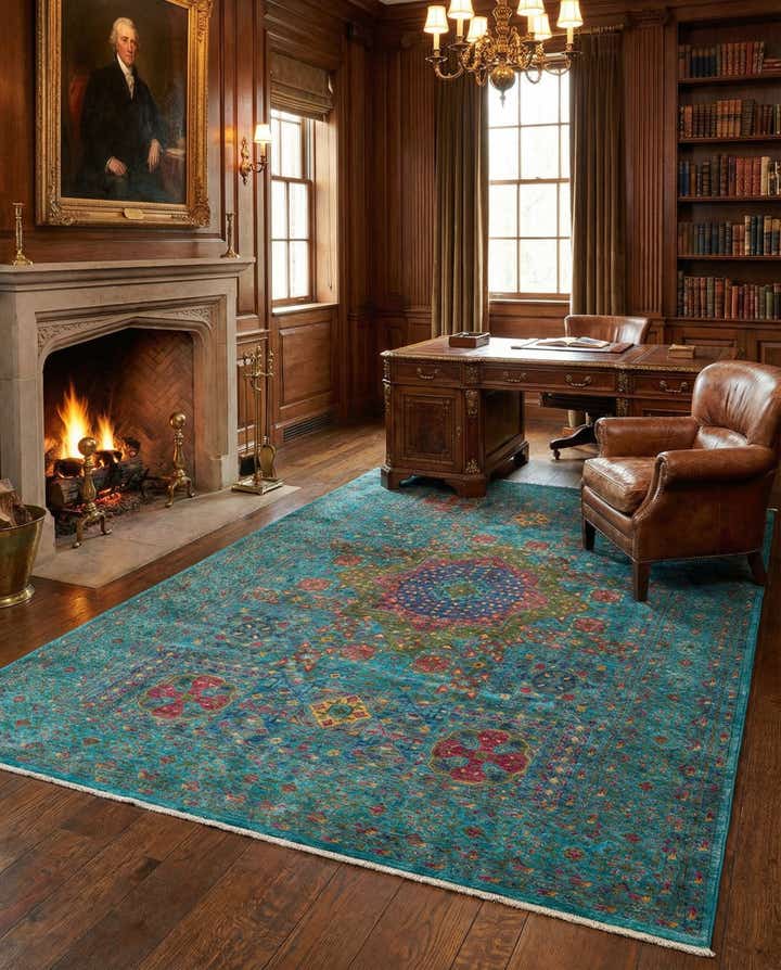 6' 10 x 10' Amina Wool Rug