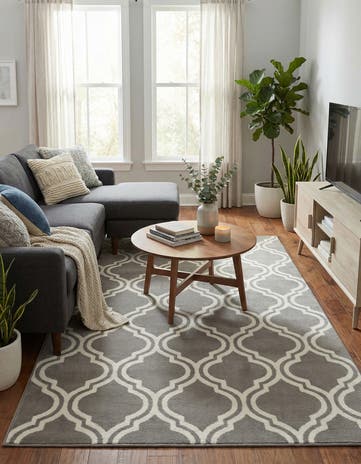 5' x 8' Lattice Rug