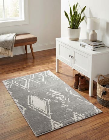 Jill Zarin Gray Uptown Carnegie Hill Rug