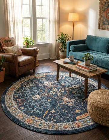 6' x 6' Lola Round Rug