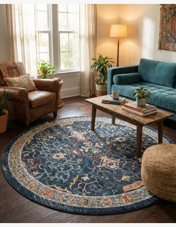 6' x 6' Lola Round Rug