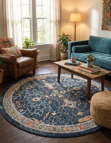 6' x 6' Lola Round Rug