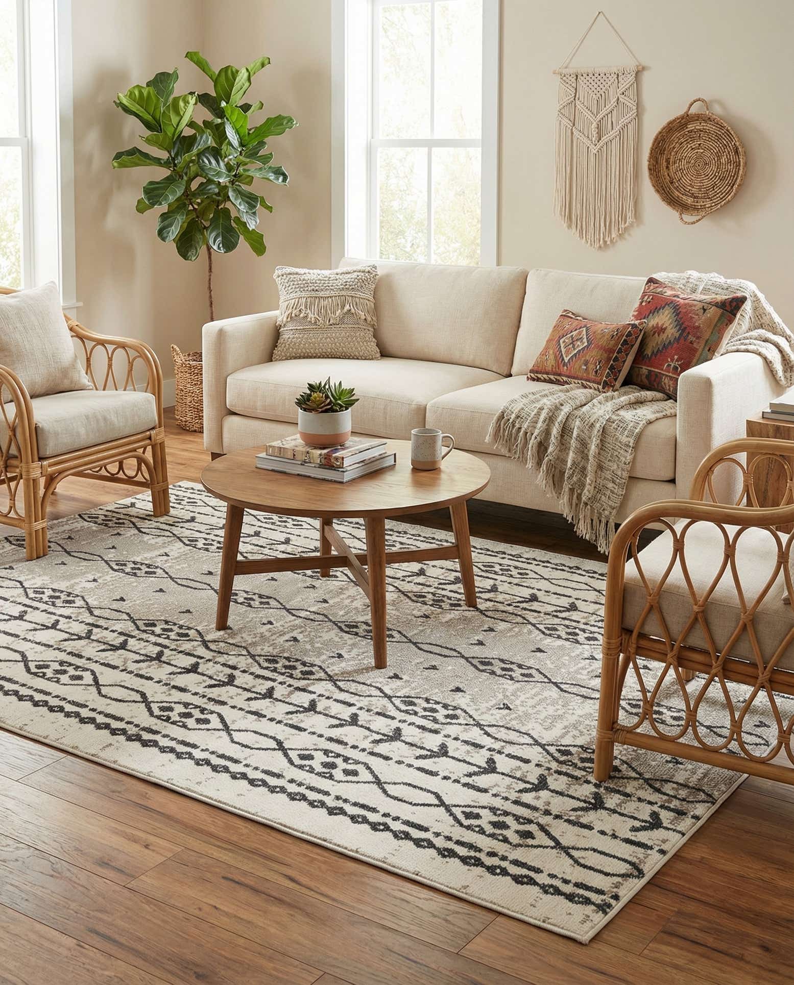 5' 3 x 7' 8 Caspian Rug