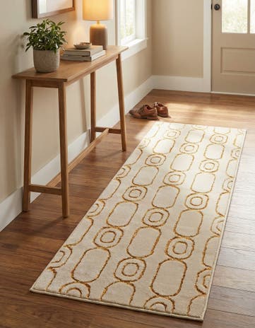 2' x 5' Vogue Geo Runner Rug