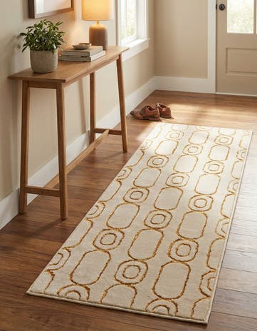 2' x 5' Vogue Geo Runner Rug