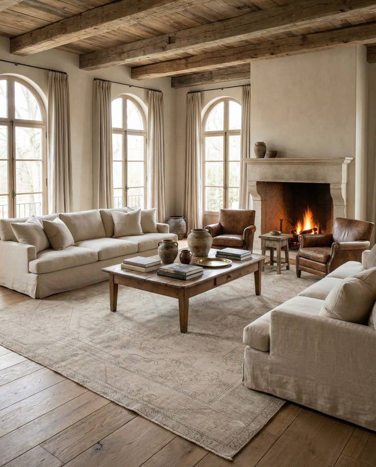 Detail image of 8' x 11' Hand Knotted Ultra Vintage Persian Wool Rug