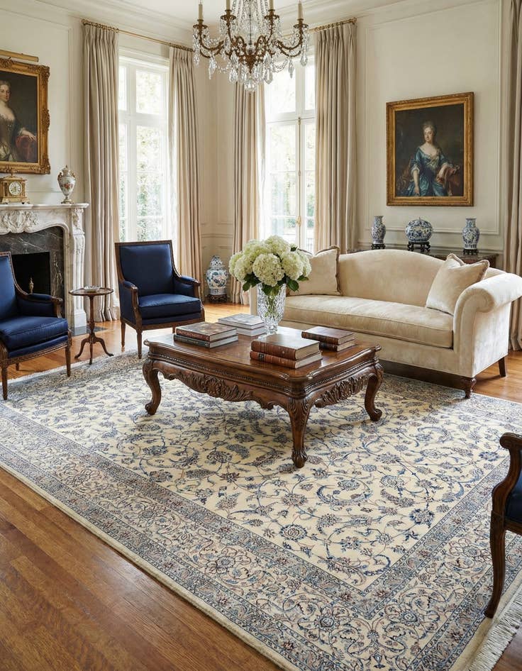 Detail image of 9' 11 x 13' 5 Nain Rug