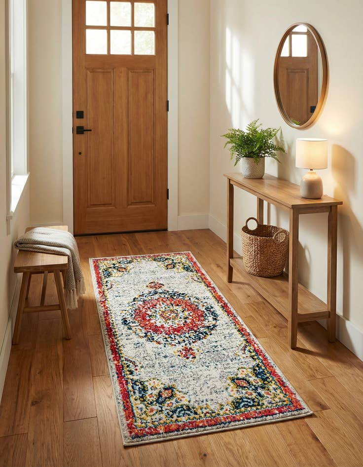 Detail image of 2' x 4' Carrington Runner Rug