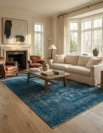 8' 2 x 11' 4 Hand Knotted Ultra Vintage Persian Wool Rug
