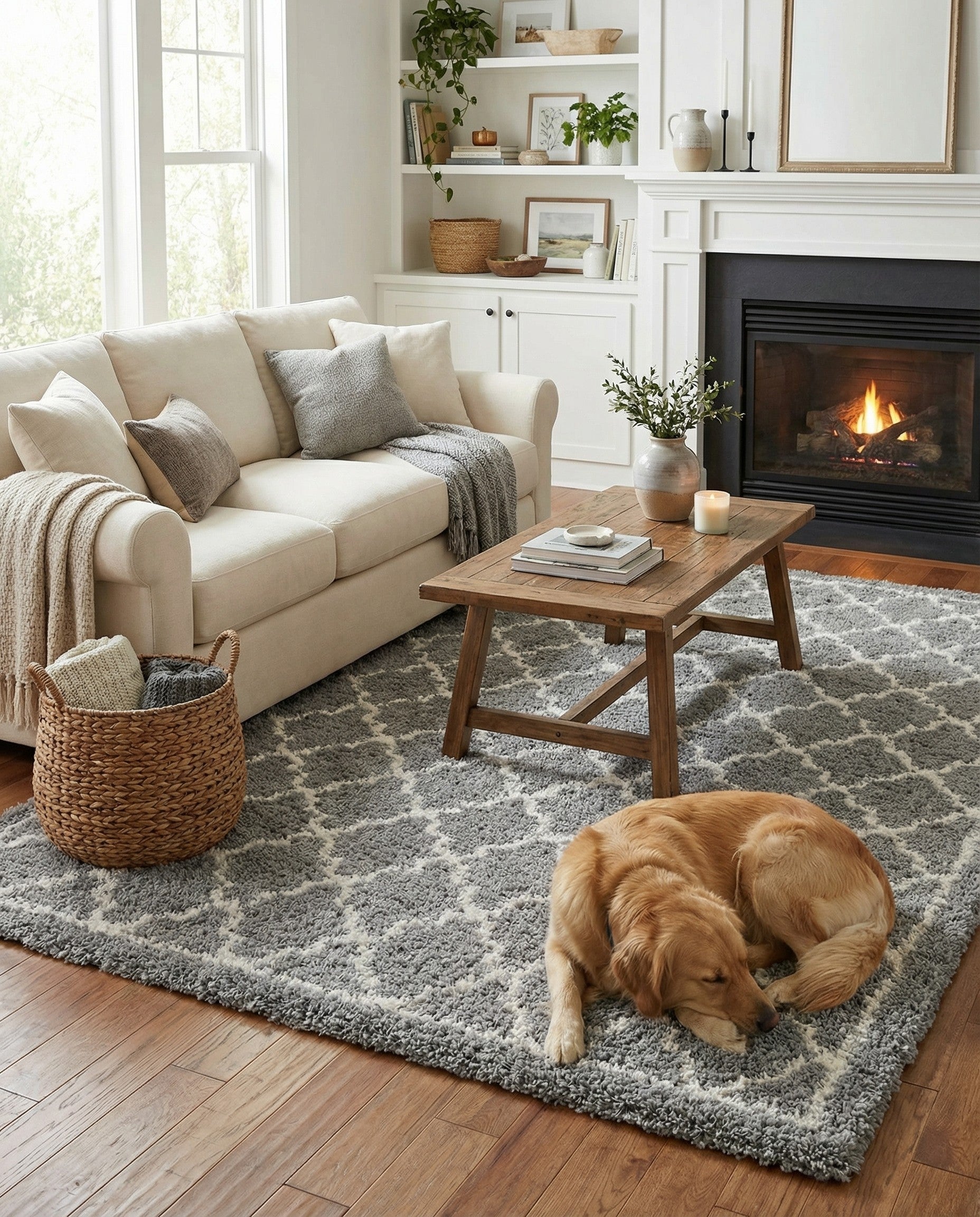  10' x 14' Infinity Shag Rug