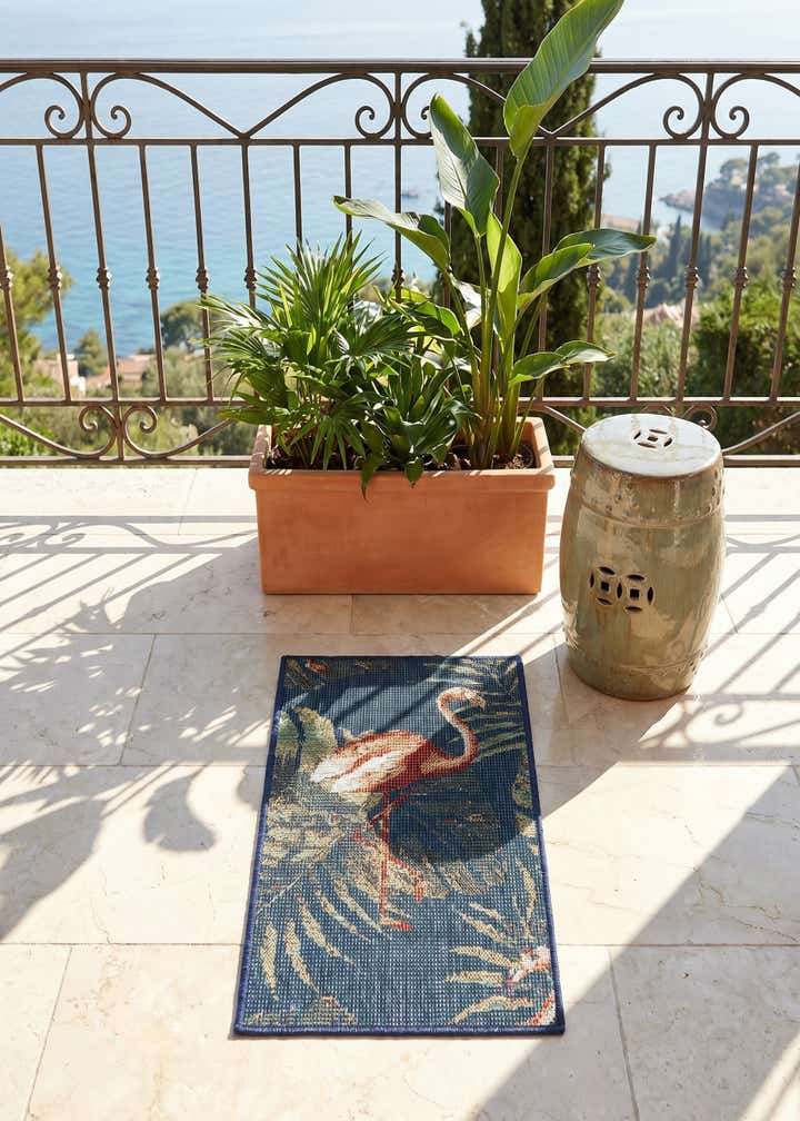 2' x 3' Easy-Clean Baja Indoor / Outdoor Rug