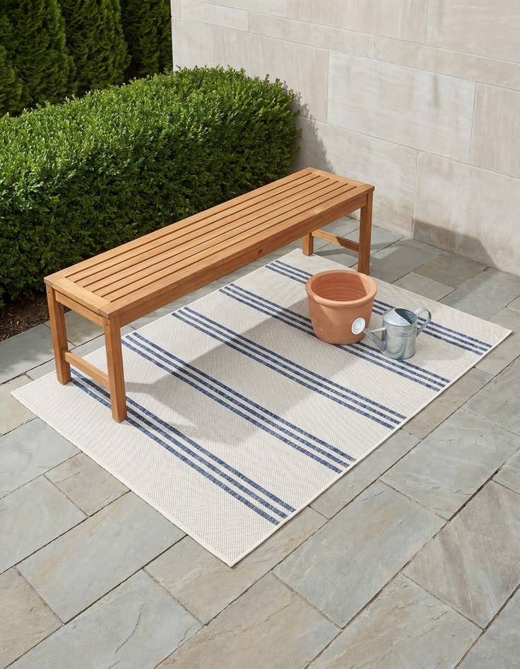 Detail image of 3' x 5' 3 Easy-Clean Jill Zarin Anguilla Indoor / Outdoor Rug