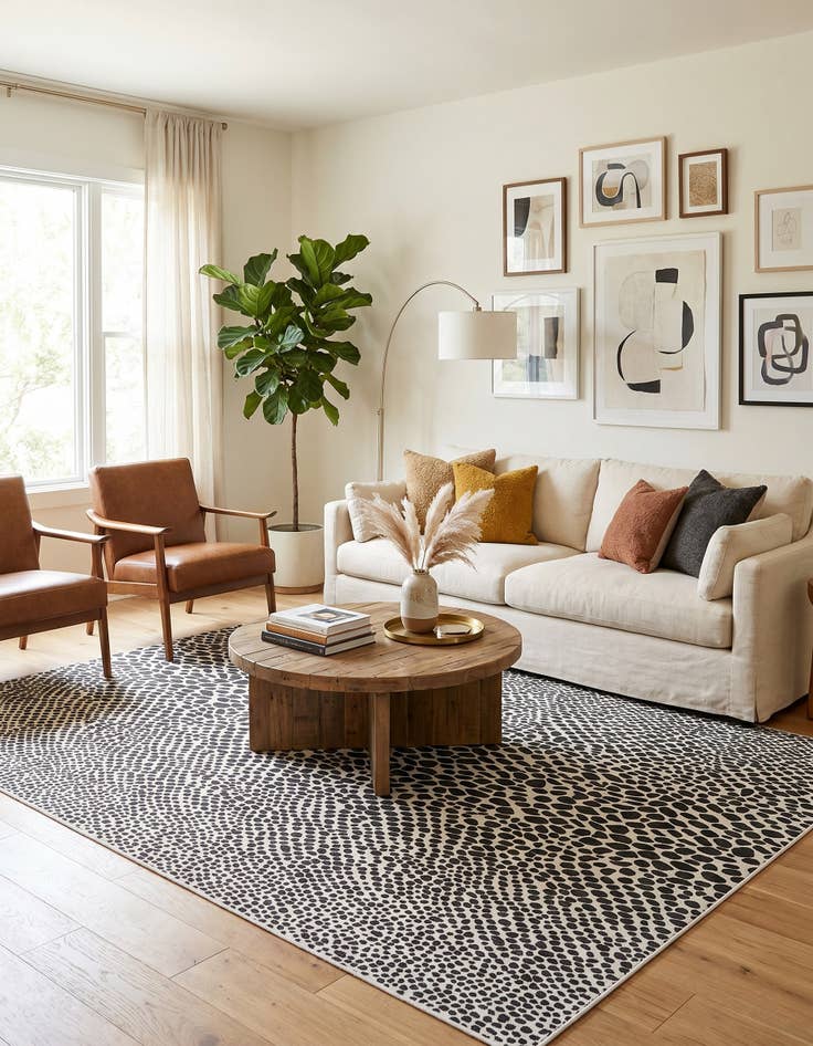 Detail image of 9' x 12' Easy-Clean Jill Zarin Cape Town Indoor / Outdoor Rug