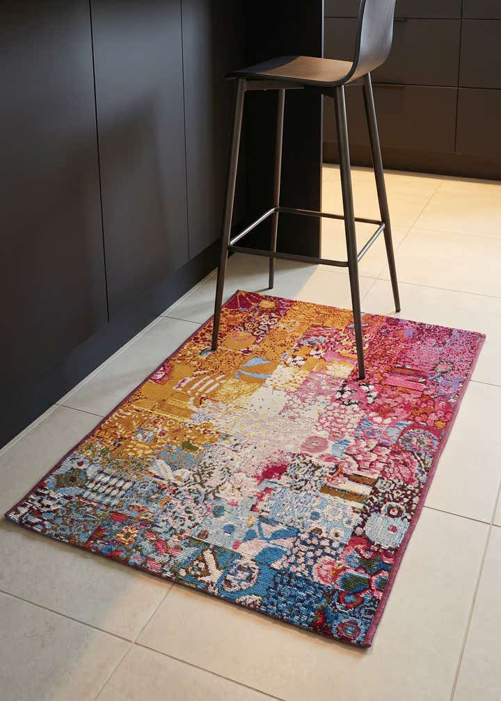 2' x 3' Easy-Clean Modern Indoor / Outdoor Rug