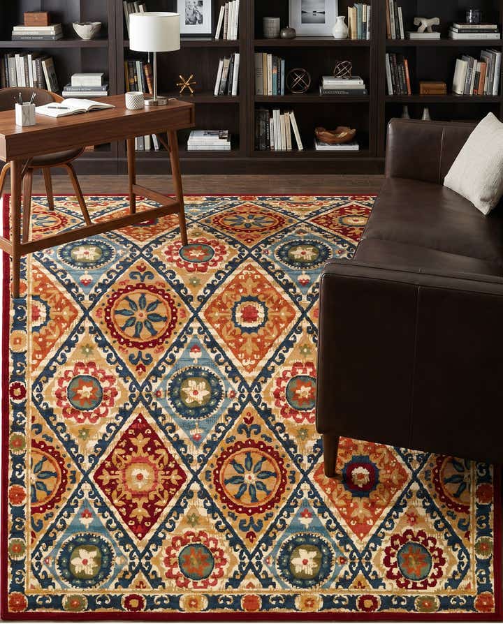 7' 10 x 10' Easy-Clean Modern Indoor / Outdoor Rug