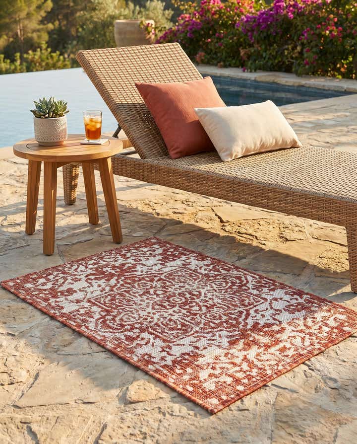 2' x 3' Easy-Clean Jill Zarin Dubai Indoor / Outdoor Rug