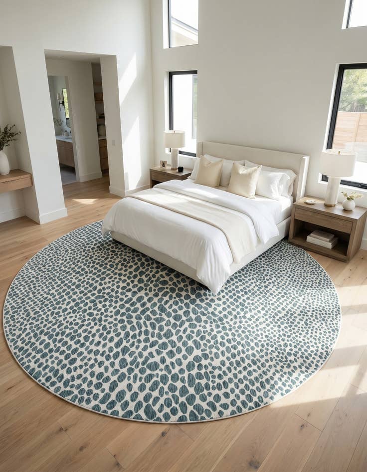 Detail image of 13' x 13' Easy-Clean Jill Zarin Cape Town Indoor / Outdoor Round Rug