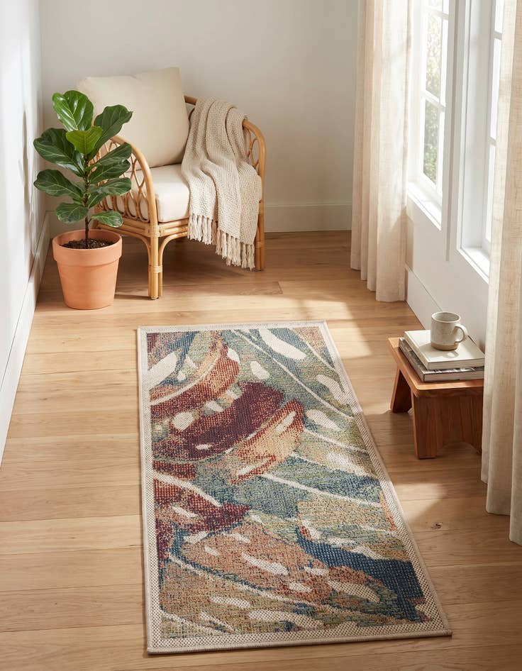 Detail image of 2' x 4' Easy-Clean Baja Indoor / Outdoor Runner Rug