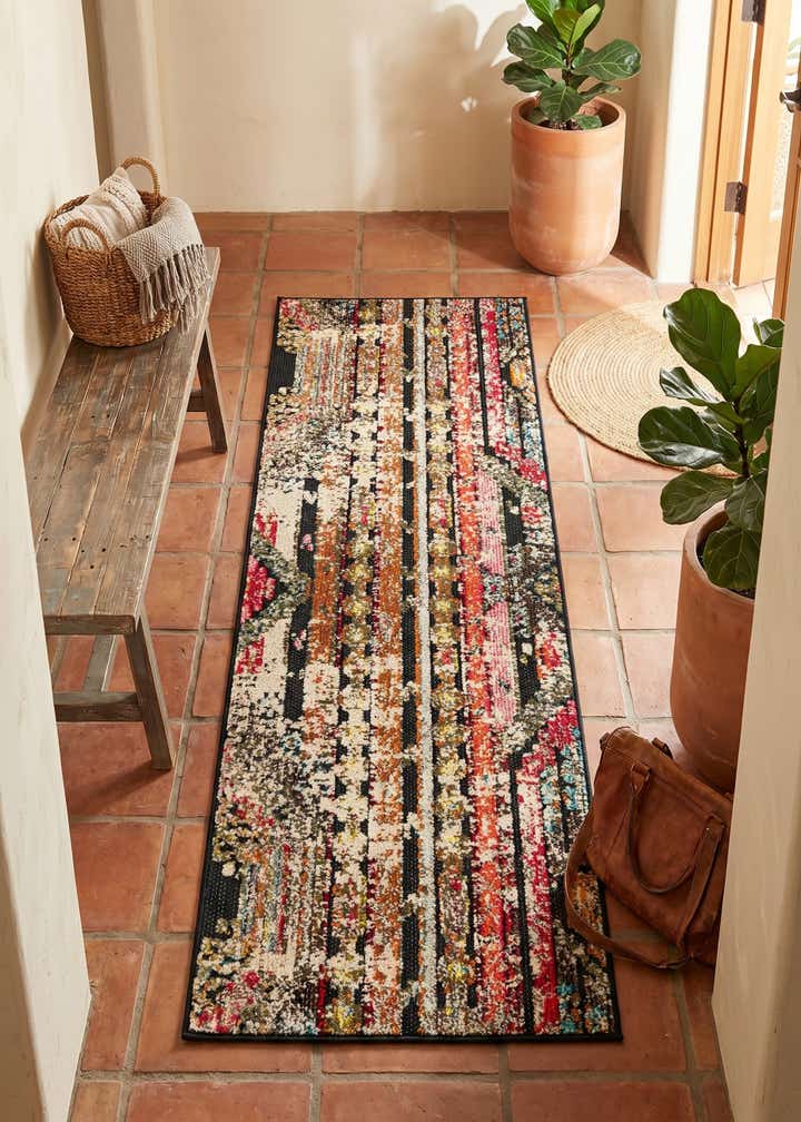 2' x 5' Easy-Clean Casablanca Indoor / Outdoor Runner Rug