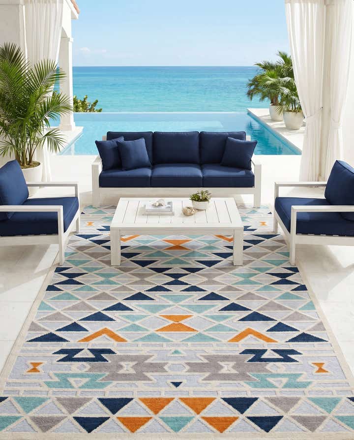 7' x 10' Easy-Clean Aruba Indoor / Outdoor Rug