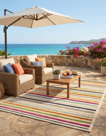 7' x 10' Easy-Clean Aruba Indoor / Outdoor Rug