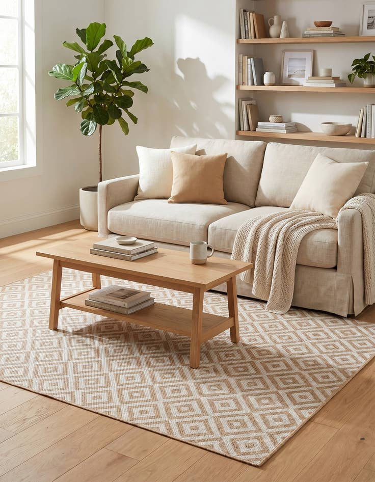 Detail image of 4' x 6' Easy-Clean Jill Zarin Costa Rica Indoor / Outdoor Rug