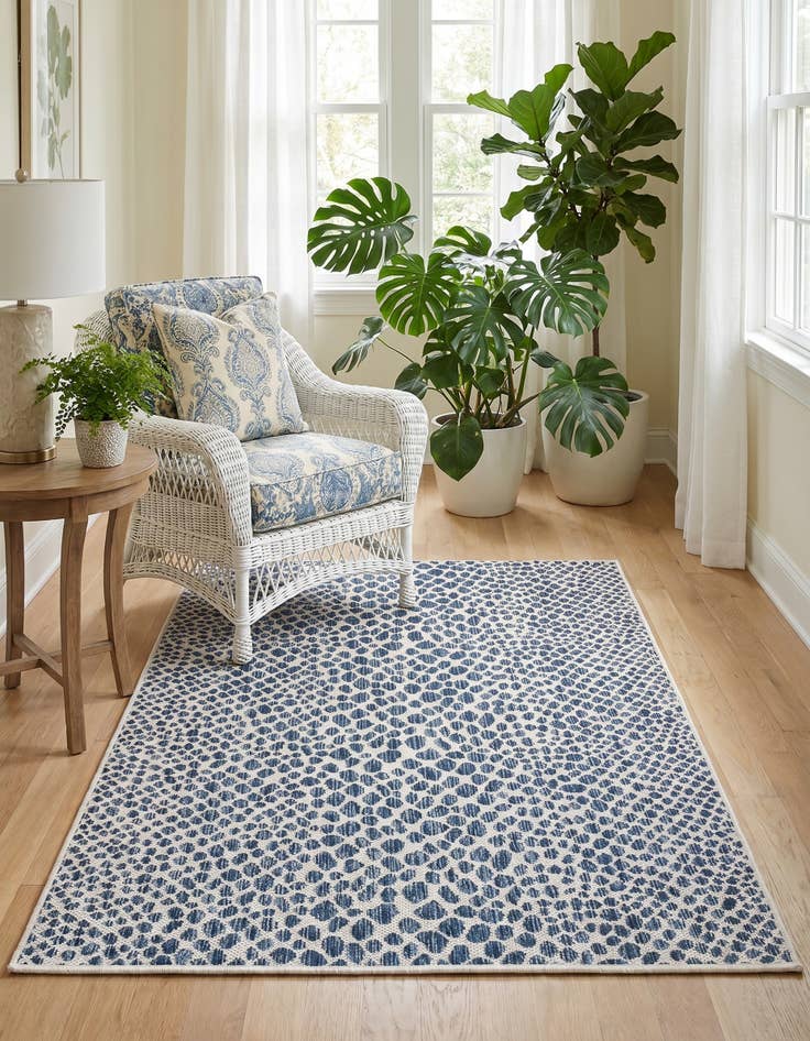 Detail image of 3' x 5' 3 Easy-Clean Jill Zarin Cape Town Indoor / Outdoor Rug