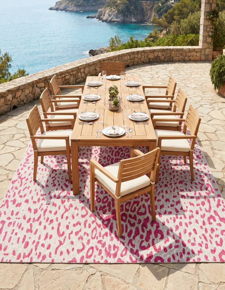 Detail image of 10' x 14' Easy-Clean Safari Indoor / Outdoor Rug