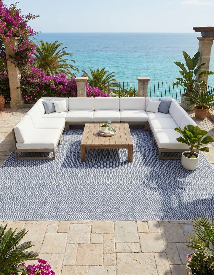 13' x 13' Easy-Clean Jill Zarin Costa Rica I...