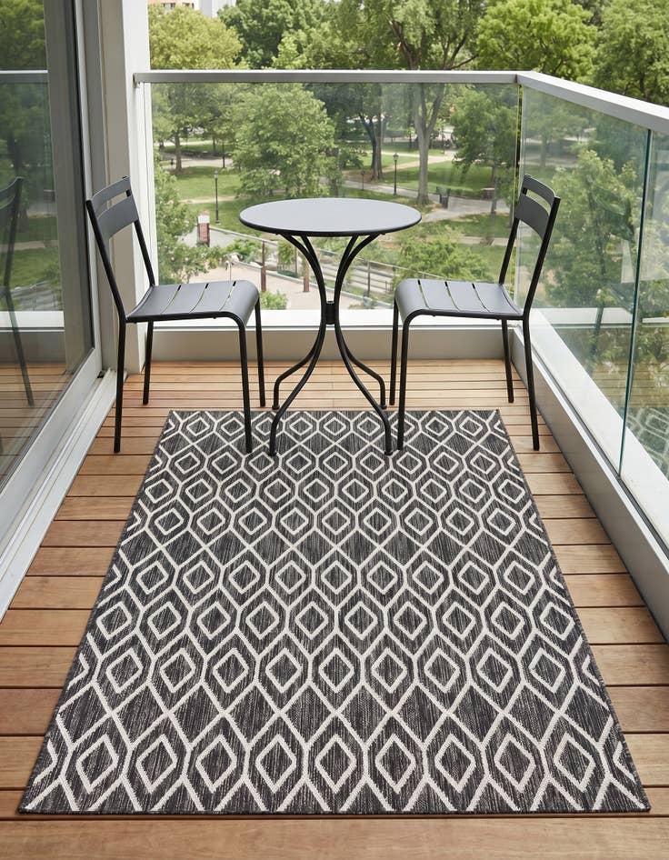 Detail image of 3' x 5' 3 Easy-Clean Jill Zarin Turks and Caicos Indoor / Outdoor Rug