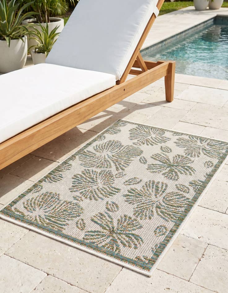 Detail image of 2' x 3' 1 Easy-Clean Baja Indoor / Outdoor Rug