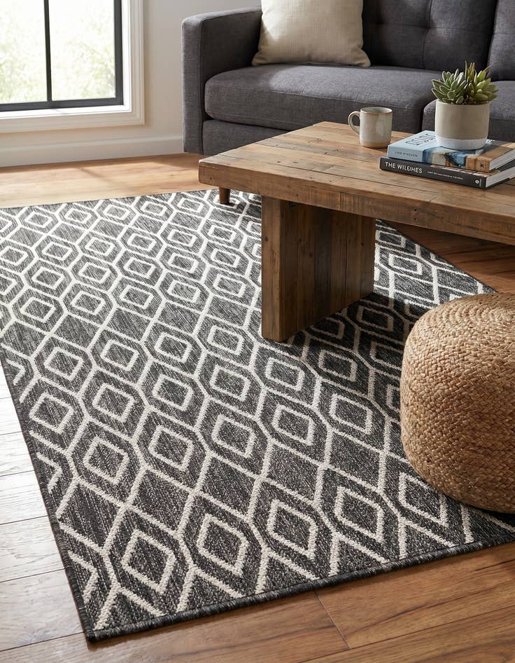 Detail image of 3' x 5' 3 Easy-Clean Jill Zarin Turks and Caicos Indoor / Outdoor Rug