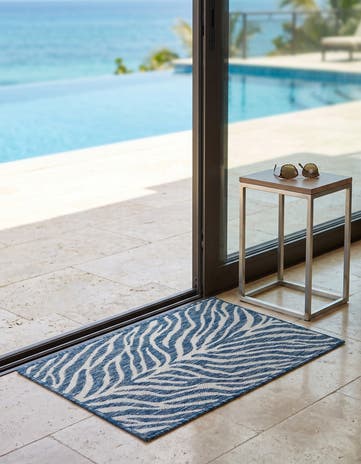 2' x 3' Easy-Clean Safari Indoor / Outdoor Rug