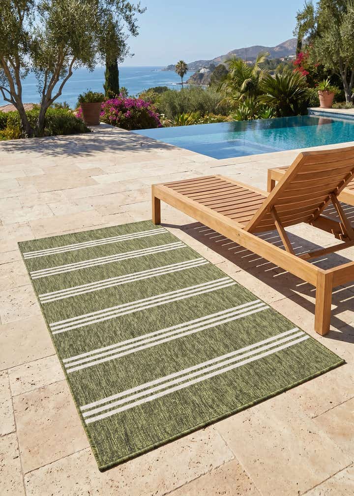 3' x 5' 3 Easy-Clean Jill Zarin Anguilla Indoor / Outdoor Rug