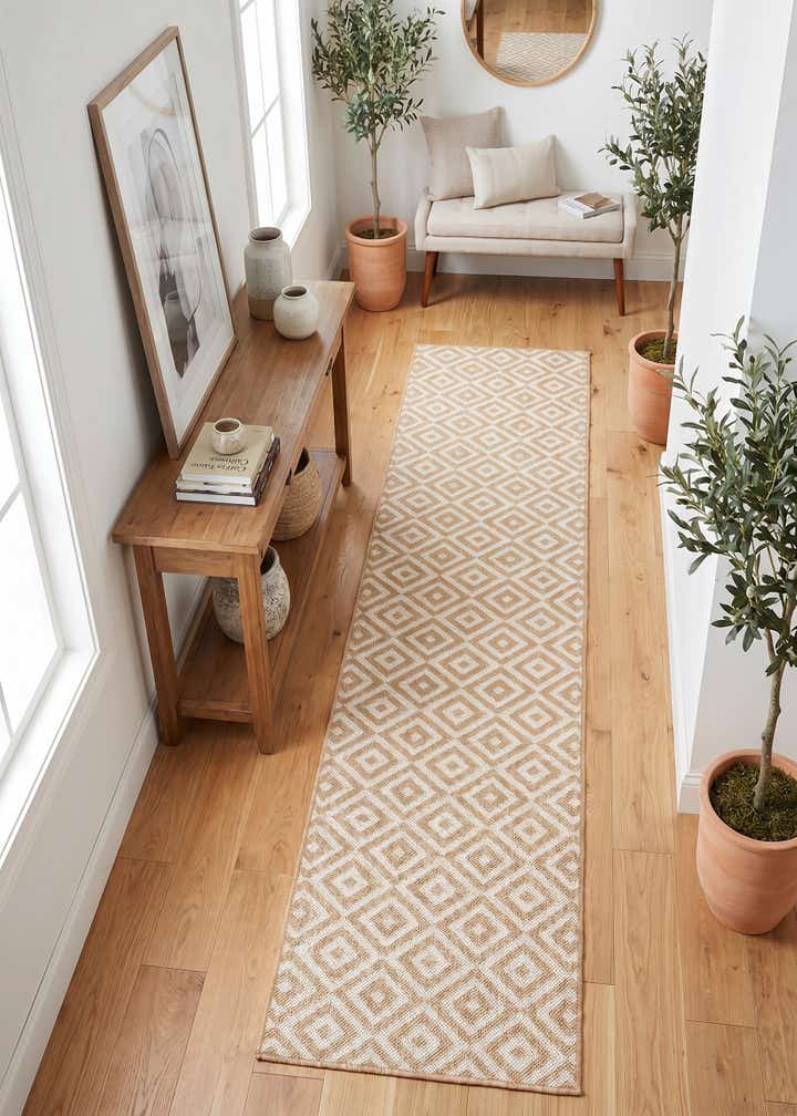 2' x 8' Easy-Clean Jill Zarin Costa Rica Indoor / Outdoor Runner Rug