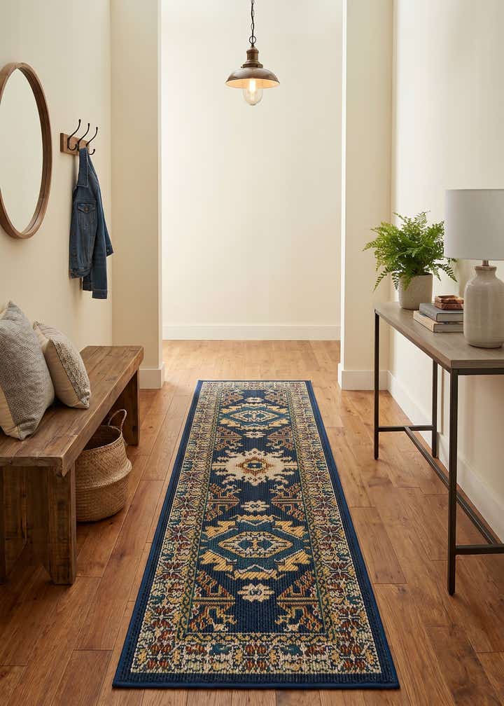 2' x 6' Easy-Clean Baja Indoor / Outdoor Runner Rug