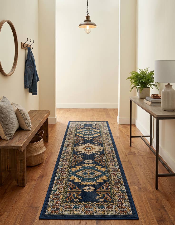 Detail image of 2' x 6' Easy-Clean Baja Indoor / Outdoor Runner Rug