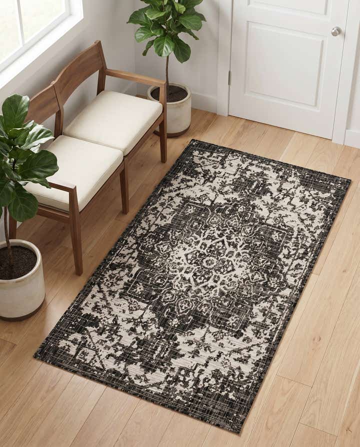 3' x 5' 3 Easy-Clean Jill Zarin Dubai Indoor / Outdoor Rug