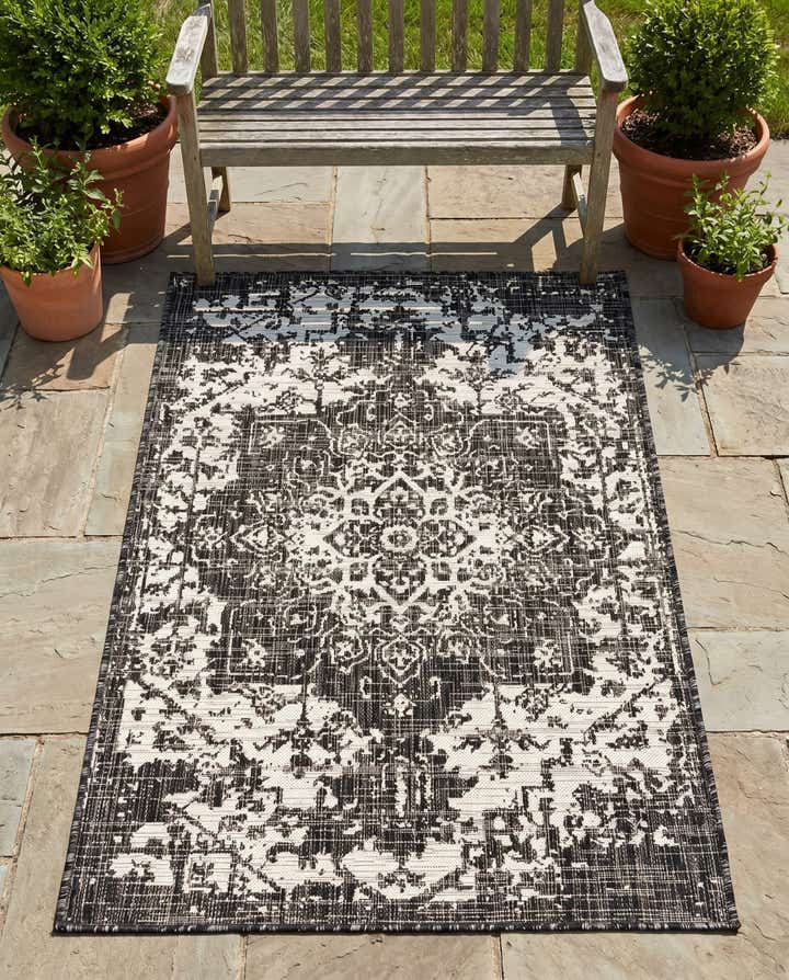 3' x 5' 3 Easy-Clean Jill Zarin Dubai Indoor / Outdoor Rug