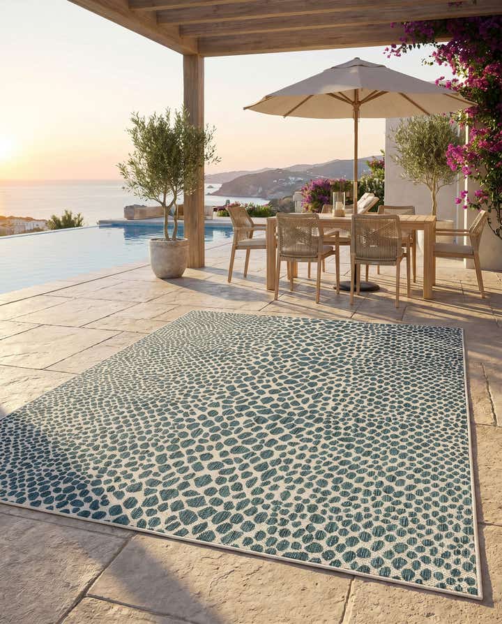 7' x 10' Easy-Clean Jill Zarin Cape Town Indoor / Outdoor Rug
