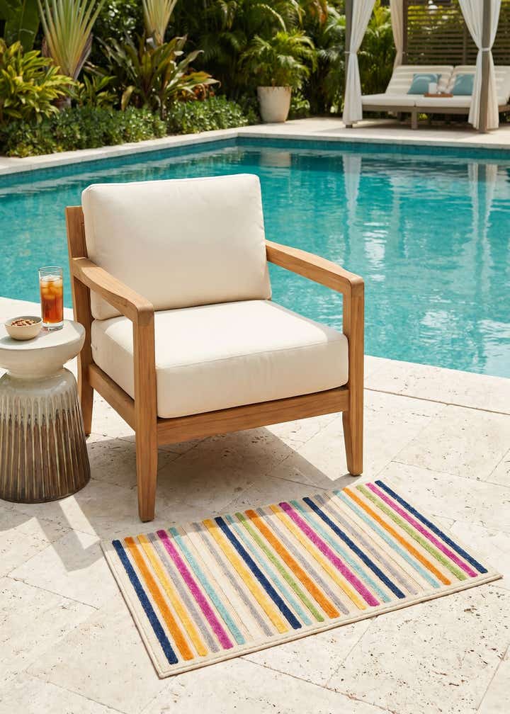 2' x 3' Easy-Clean Aruba Indoor / Outdoor Rug