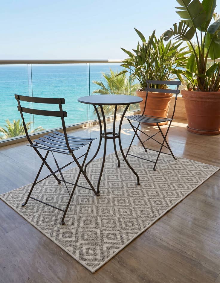 Detail image of 3' x 5' 3 Easy-Clean Jill Zarin Costa Rica Indoor / Outdoor Rug