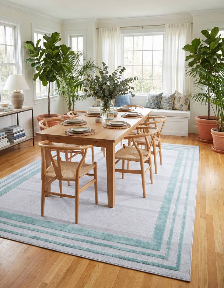 Detail image of 9' x 12' Easy-Clean Aruba Indoor / Outdoor Rug