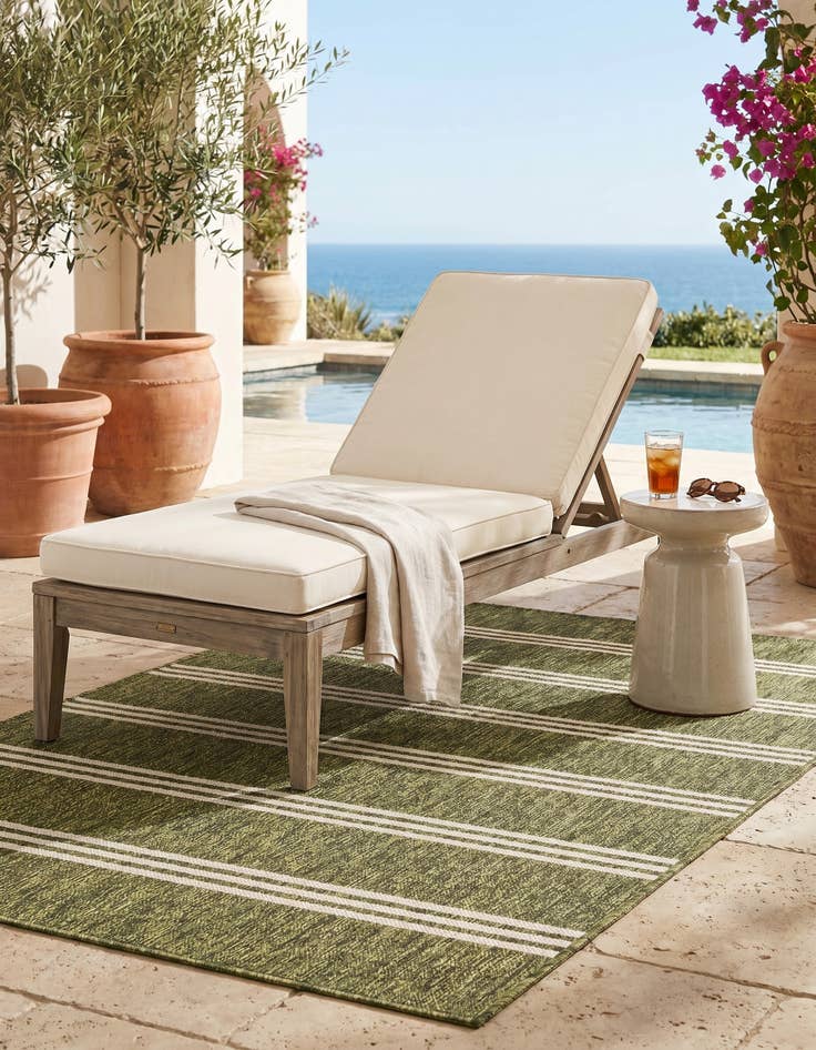 Detail image of 3' x 5' 3 Easy-Clean Jill Zarin Anguilla Indoor / Outdoor Rug