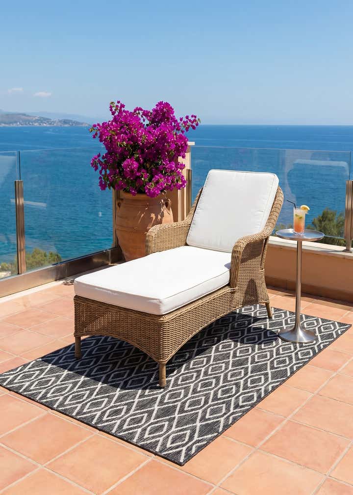 3' x 5' 3 Easy-Clean Jill Zarin Turks and Caicos Indoor / Outdoor Rug